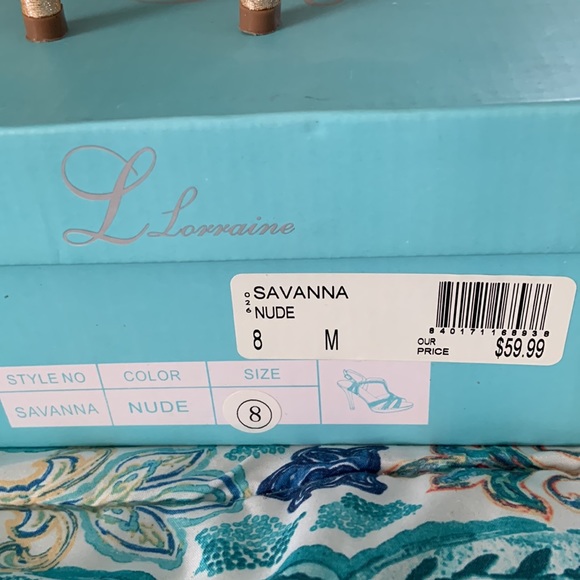 Rhinestone high heels 4 1/2 inch heel beautiful details - Picture 6 of 6